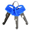 Oxford Products Clear Cable Lock 1.8m x 12mm Clear Cable Lock 1.8m x 12mm