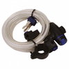 Oxford Products Clear Cable Lock 1.8m x 12mm Clear Cable Lock 1.8m x 12mm