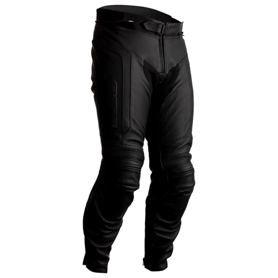 RST Axis CE Mens Leather Pants Black Mens - 28 - Short