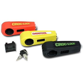 Datatool Croc-Lock Handle Bar Lock Orange