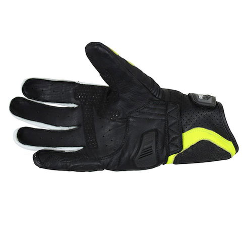 Armr Shiro S880 Gloves Black Flo Yellow White Mens - S