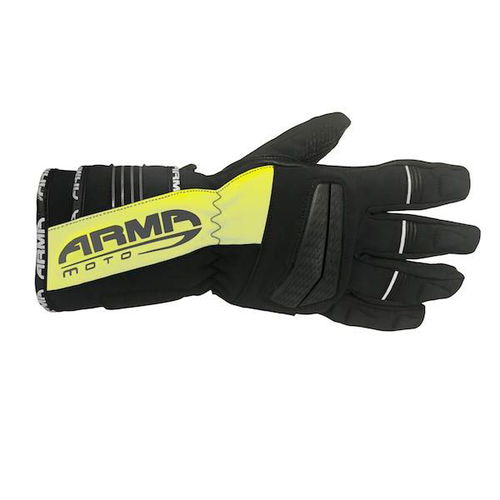 Hirama WP845 Gloves Black Flo Yellow