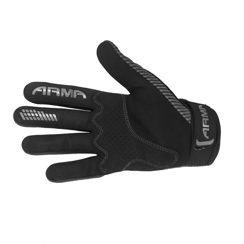 Armr KMX8 Kid MX Gloves Black Grey Kids - 3XS