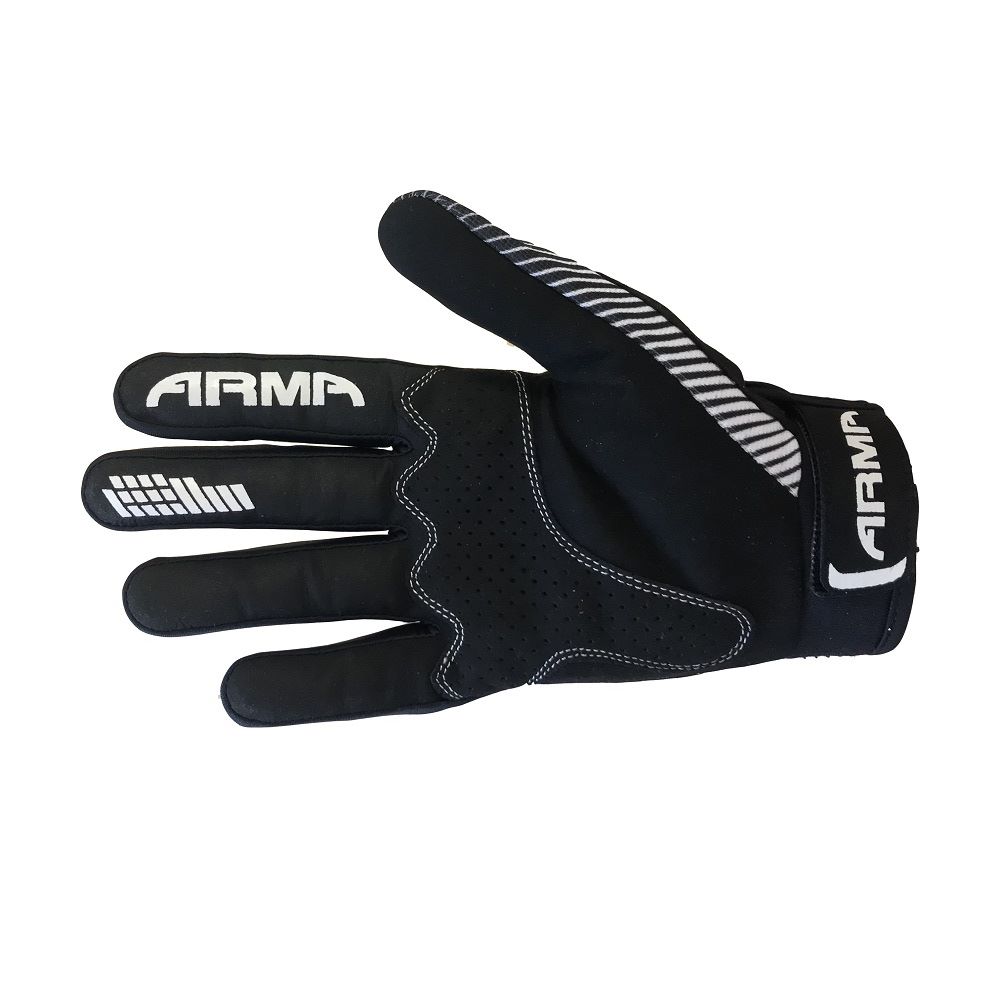 Armr KMX8 Kid MX Gloves Black White Kids - 3XS