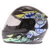 Frank Thomas FT36Y Comix Gorilla Kids Full Face Motorcycle Helmet Left Side                                                                                                                                                                                    
