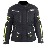Kumaji 2 Ladies Jacket Black Fluo Yellow