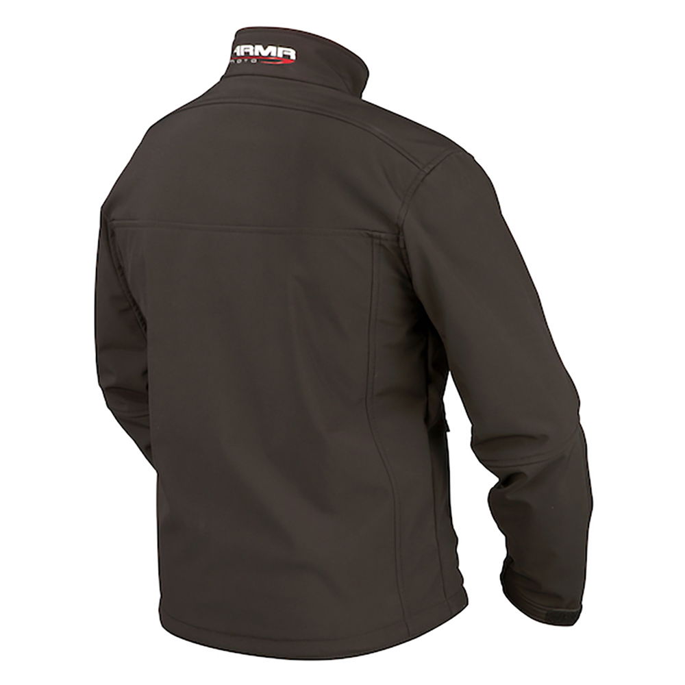 Armr Soft Shell Jacket Black Red Default Title