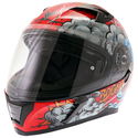 FT39SV Raptor Helmet Red