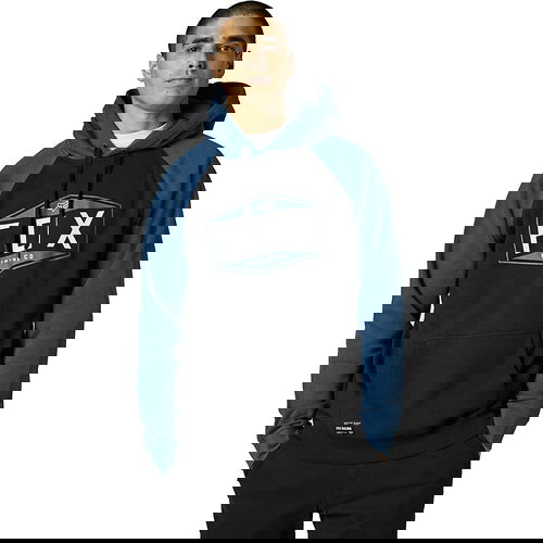 Fox Emblem Raglan PO Fleece Dark Indigo