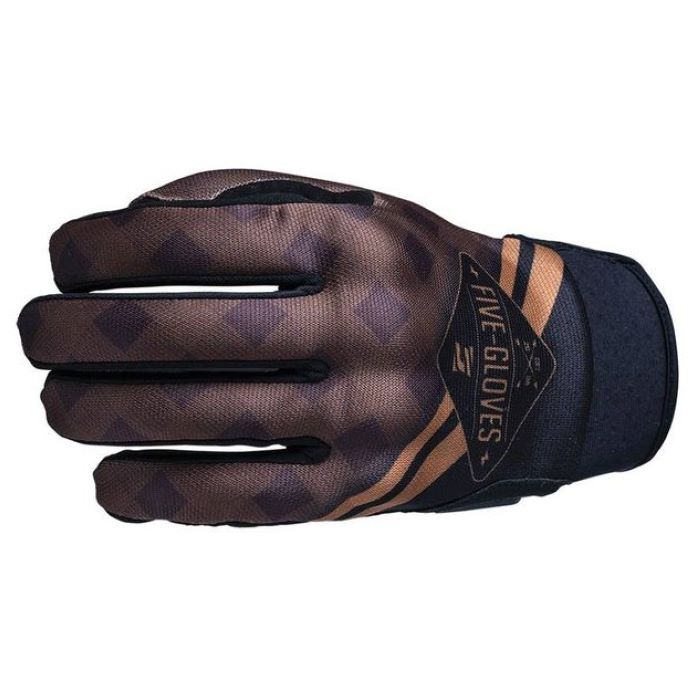 Five Globe Replica Adult Gloves Igsignia Check Brown Mens - S