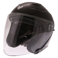 FTDV31 Open Face Helmet Black
