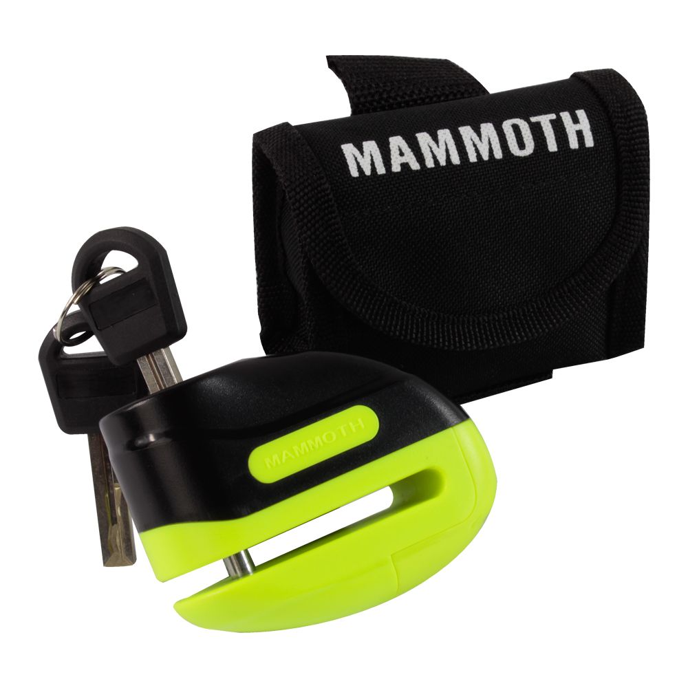 Mammoth Rogue Disc Lock 6mm Yellow Default Title