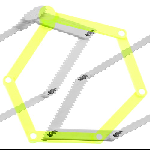 Mammoth Folding Wheel Lock Yellow