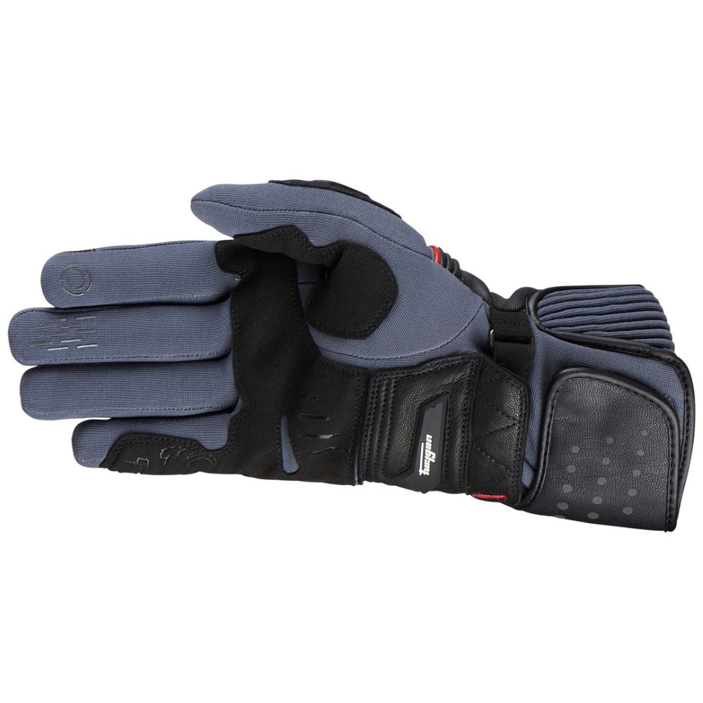Furygan Dirt Road Gloves Black Grey Red Mens - M