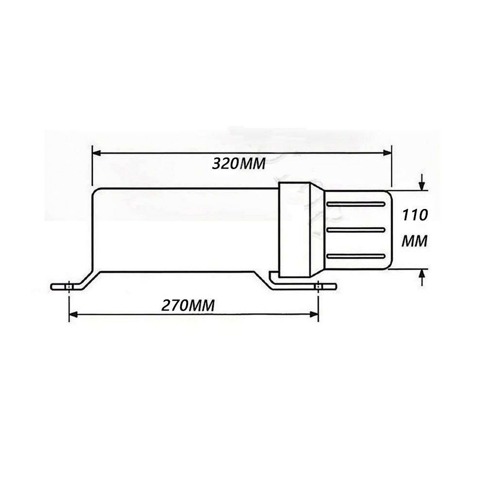 Bike It Storage Tube Black Storage Tube
