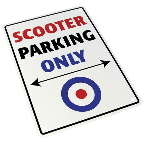 Bike It Scooter Parking Only Sign