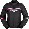 Furygan Cyane Jacket Black White Pink Ladies - M