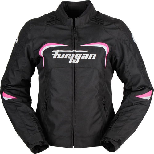 Furygan Cyane Jacket Black White Pink Ladies - M