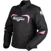 Furygan Cyane Jacket Black White Pink Ladies - M