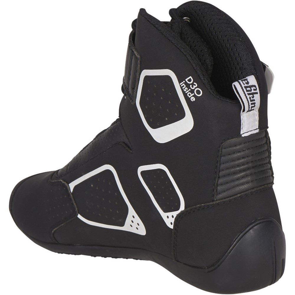 Furygan Zephyr Air Boots Black White Mens - 8 - EU 42