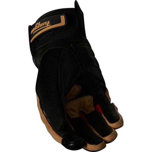 Furygan Dust Gloves Sandy Black Red Mens - L