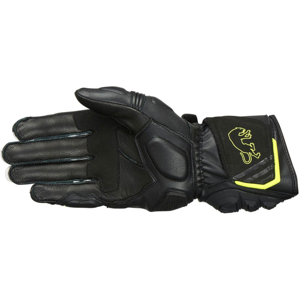 Furygan F-RS1 Gloves Black Yellow White Mens - L