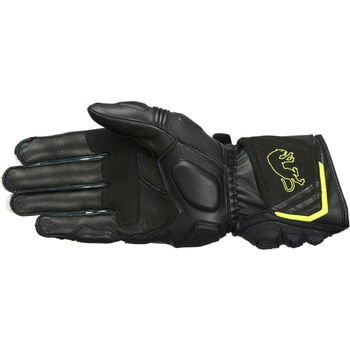 Furygan F-RS1 Gloves Black Yellow White Mens - L