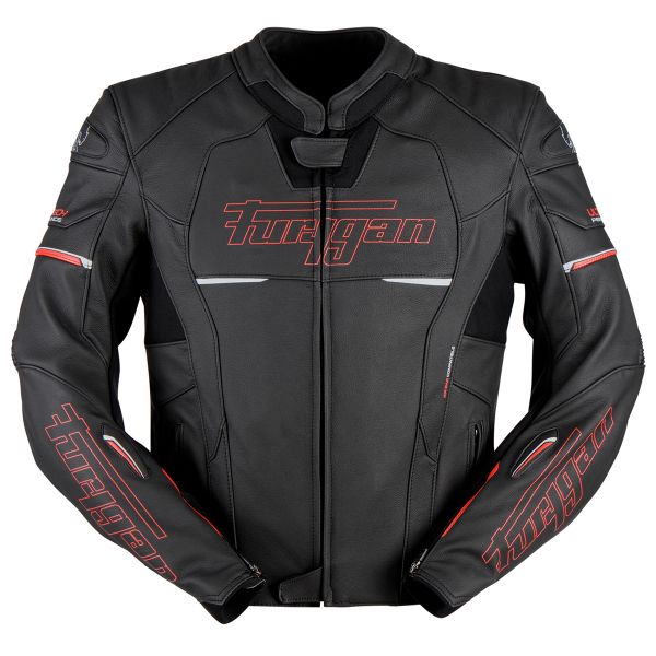 Furygan Nitros Jacket Black Red Mens - L
