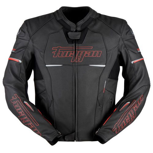 Furygan Nitros Jacket Black Red Mens - L