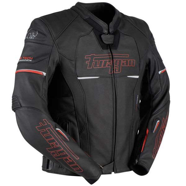 Furygan Nitros Jacket Black Red Mens - L