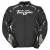 Furygan Narval Jacket Black White Yellow Mens - S