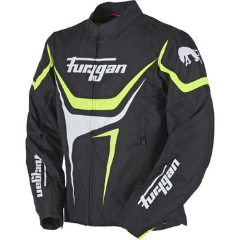 Furygan Oggy Jacket Black White Yellow No Size