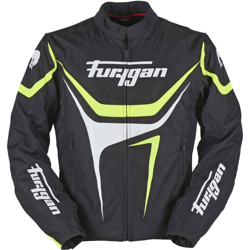 Furygan Oggy Jacket Black White Yellow No Size