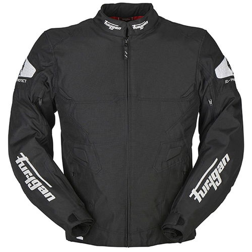 Furygan Atom Jacket Black White Mens - S