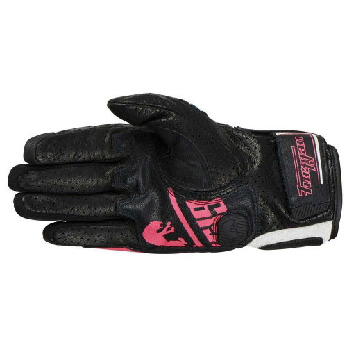 Furygan TD Roadster Lady Gloves Black Pink Ladies - M