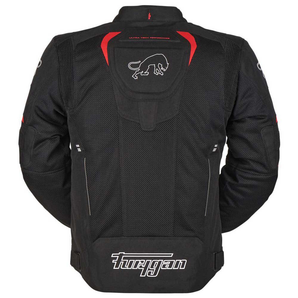 Furygan Ultraspark Vent Jacket Black Red Mens - L