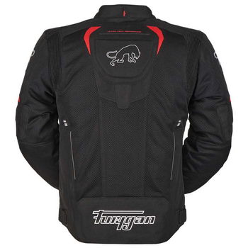 Furygan Ultraspark Vent Jacket Black Red Mens - L
