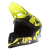 Frank Thomas SC16 Zombie Yellow Motocross Helmet Front Left                                                                                                                                                                                                    