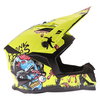 Frank Thomas SC16 Zombie Yellow Motocross Helmet Right Side                                                                                                                                                                                                    