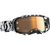 Scott Prospect Amplifier Goggles Marble Black White Gold Chome No Size
