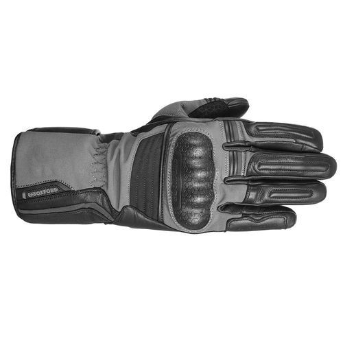 Oxford Products Hexham Gloves Grey Black No Size