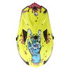 Frank Thomas SC16 Zombie Yellow Motocross Helmet Top                                                                                                                                                                                                           