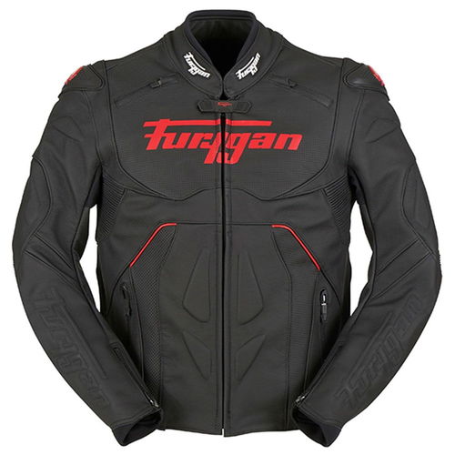 Furygan Raptor Evo Jacket Red Black Mens - 2XL