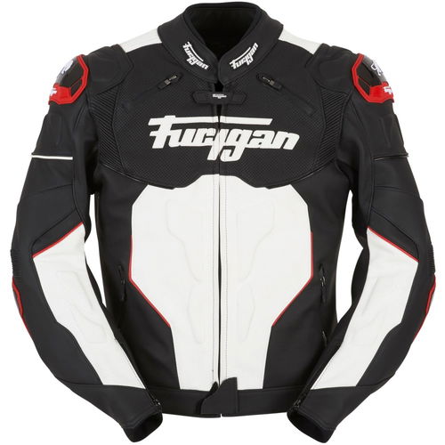 Furygan Raptor Jacket Black White Red