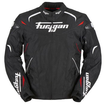 Furygan Narval Jacket Black White Red No Size