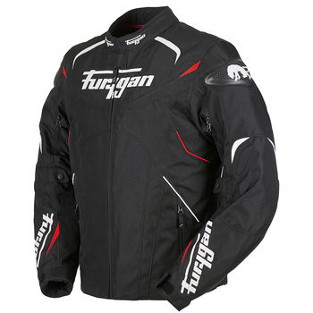 Furygan Narval Jacket Black White Red No Size