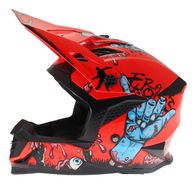 SC16 MX Zombie Helmet Orange