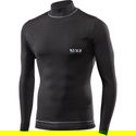 Long Sleeve Turtleneck Jersey - Black/Carbon