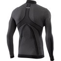 Long Sleeve Turtleneck Jersey - Black/Carbon