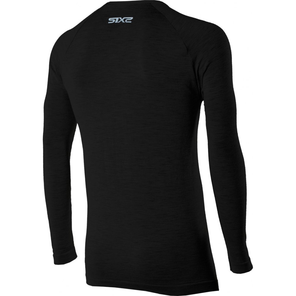SixS Long Sleeve Round Neck Jersey Merino Wool L-XL